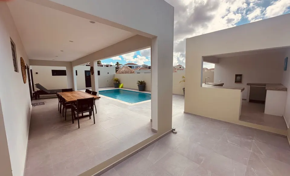 Villa 34: 6 pers. met zwembad, tuin en bar, Mambo Beach, Curaçao