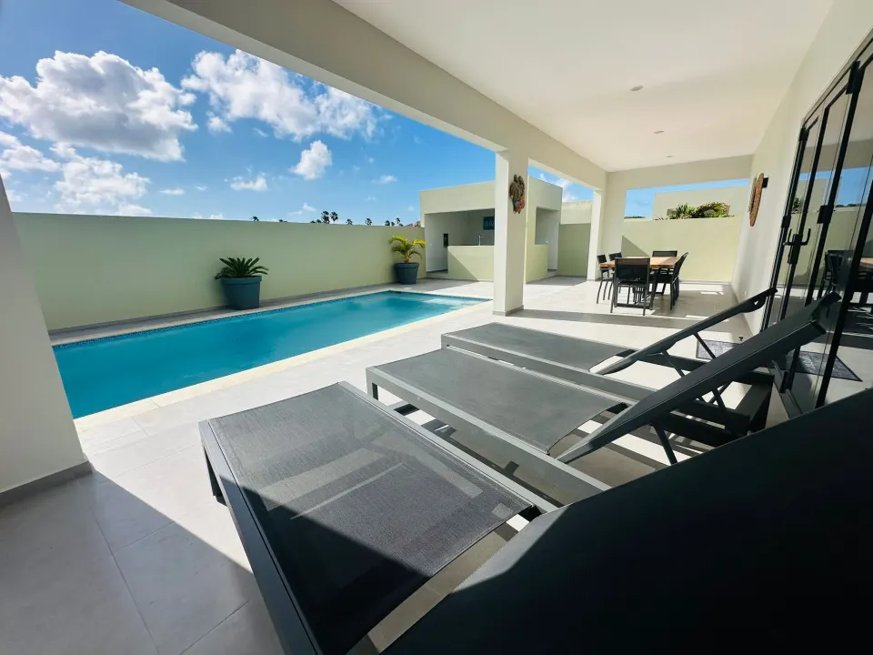Villa 34: 6 pers. met zwembad, tuin en bar, Mambo Beach, Curaçao