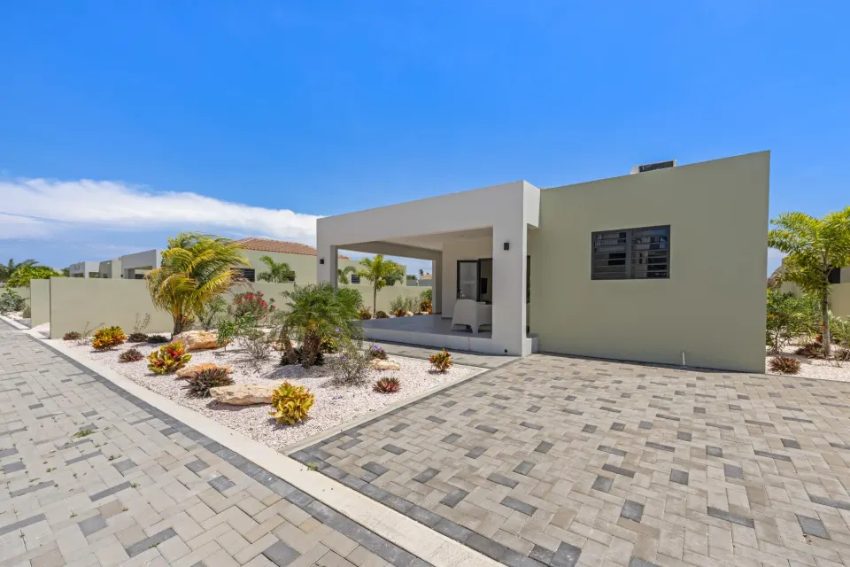 Villa 18: 6 pers. met zwembad en tuin, Mambo Beach, Curaçao