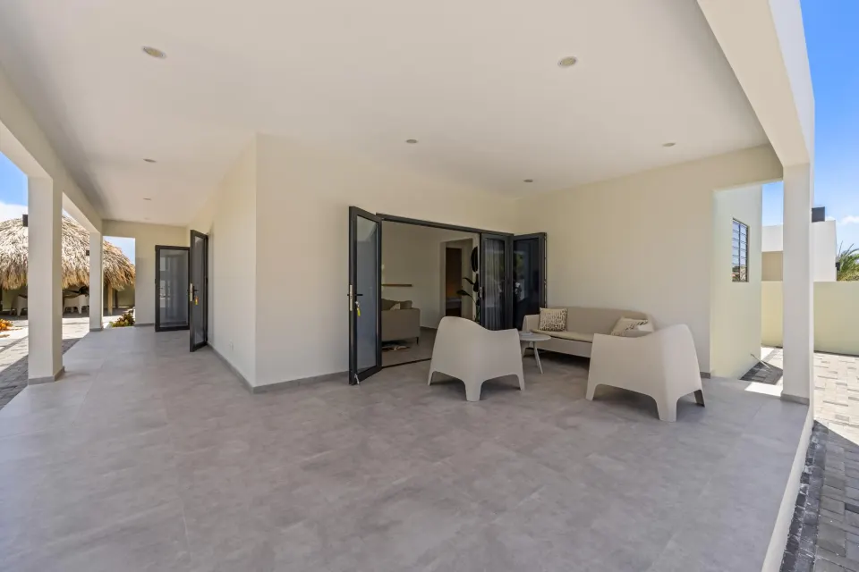 Villa 18: 6 pers. met zwembad en tuin, Mambo Beach, Curaçao