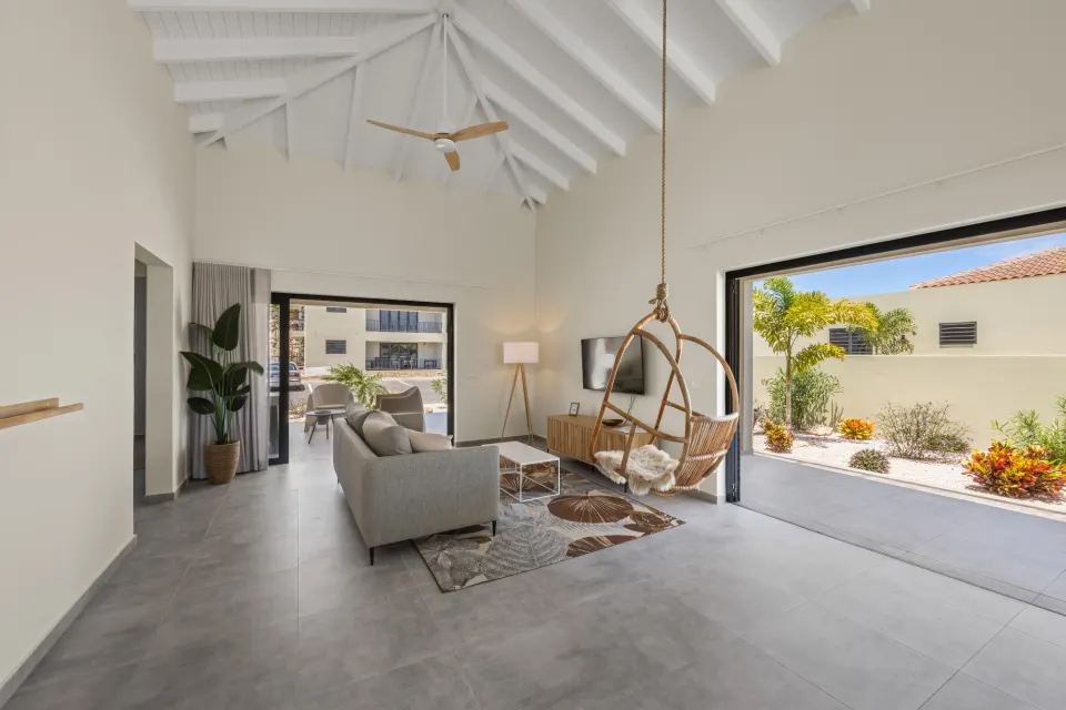 Villa 18: 6 pers. met zwembad en tuin, Mambo Beach, Curaçao