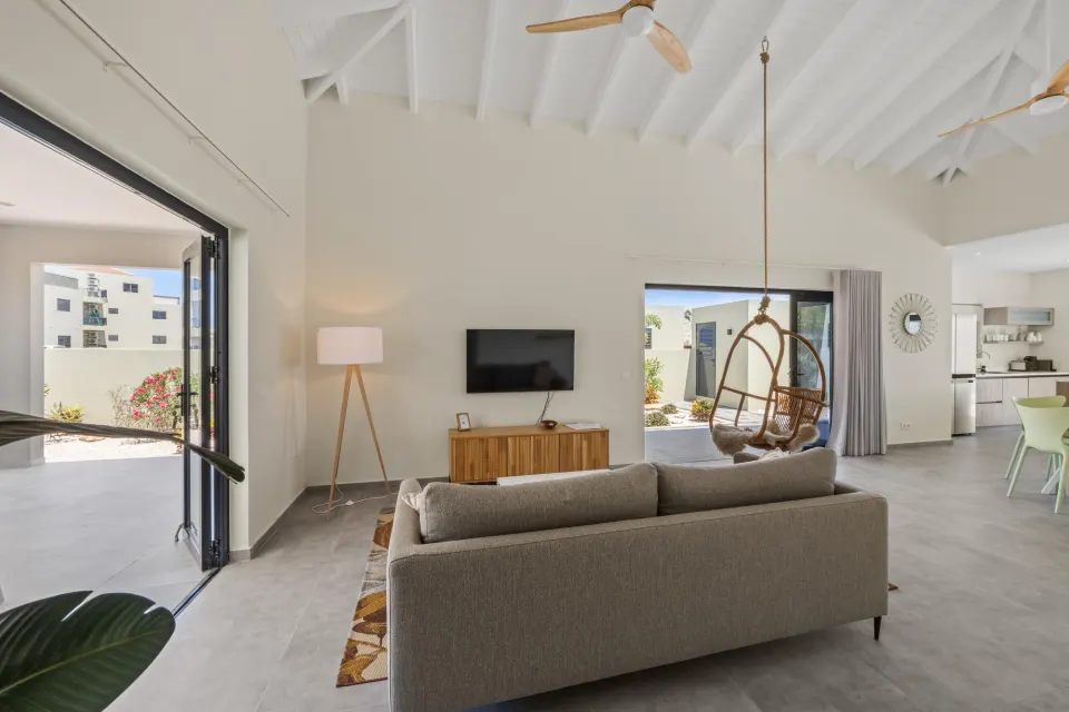 Villa 18: 6 pers. met zwembad en tuin, Mambo Beach, Curaçao