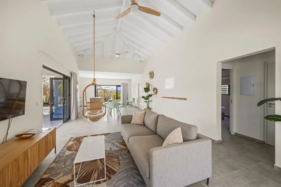 Villa 18: 6 pers. met zwembad en tuin, Mambo Beach, Curaçao