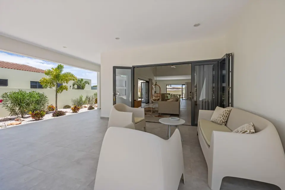 Villa 18: 6 pers. met zwembad en tuin, Mambo Beach, Curaçao
