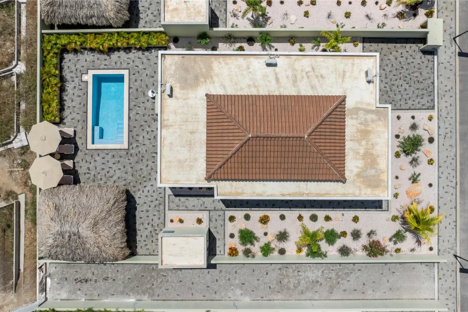 Villa 18: 6 pers. met zwembad en tuin, Mambo Beach, Curaçao