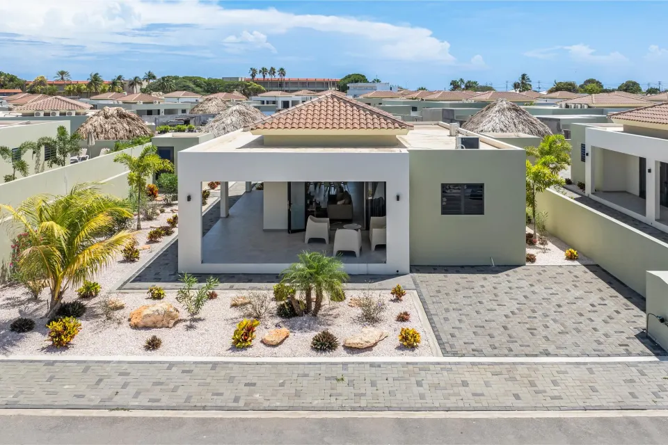 Villa 18: 6 pers. met zwembad en tuin, Mambo Beach, Curaçao