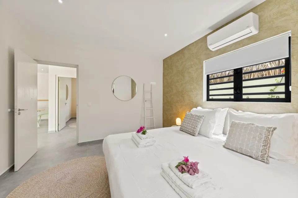 Villa 22: 4 pers. met zwembad en tuin, Mambo Beach, Curaçao