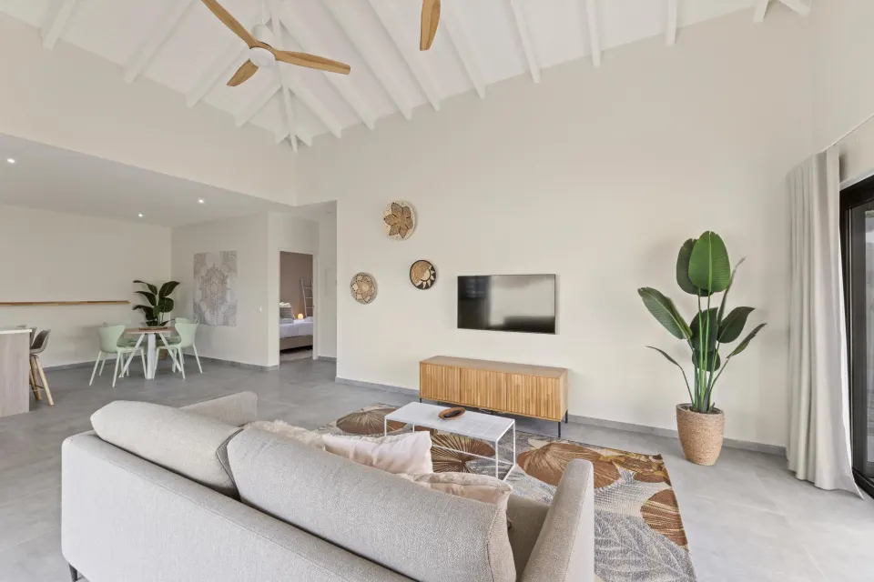 Villa 22: 4 pers. met zwembad en tuin, Mambo Beach, Curaçao